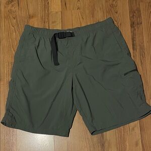 Columbia Mens Swim Dark Green Trunks Hiking Shorts